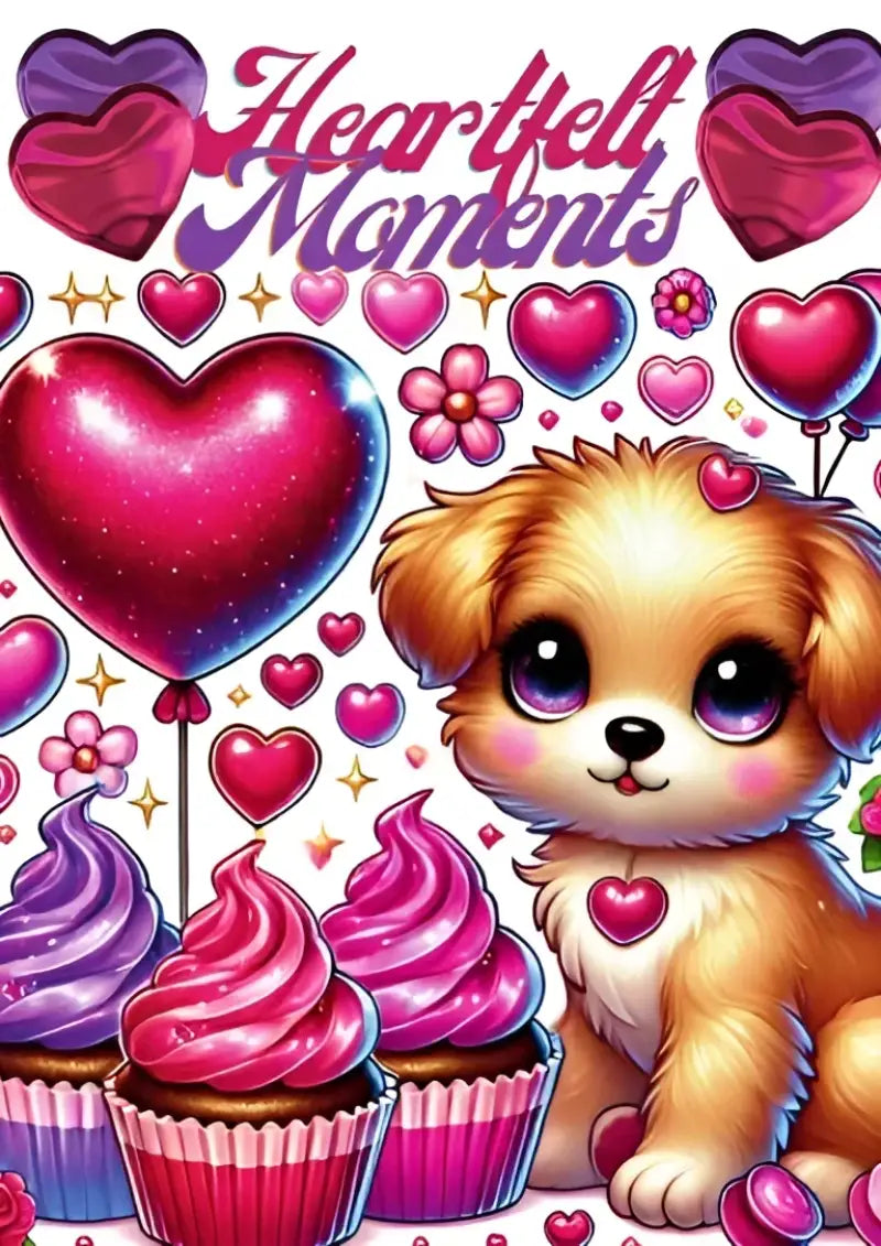 Heartwarming Moments Coloring Book Creative Escape