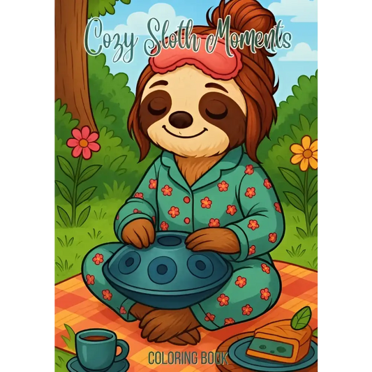 Sloth-Inspired Self-Care - Embracing Slow Living with Colourful Mindscape