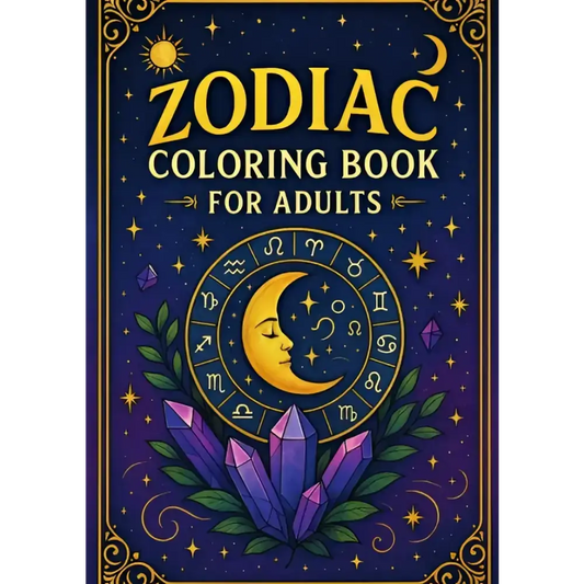 Unlock Your Cosmic Creativity - Zodiac Coloring for Self-Discovery