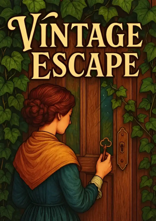 Vintage Escape - A Vintage Victorian Escape for Adult Colorists